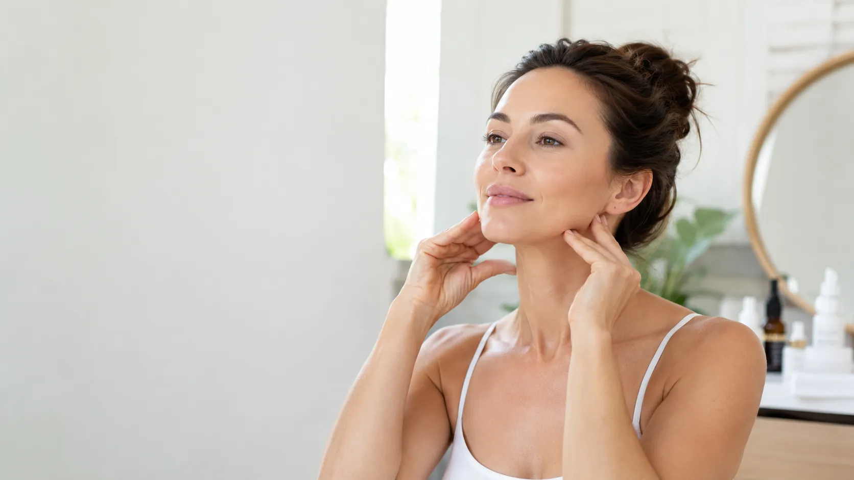 Face Yoga for Tired Eyes and Dark Circles