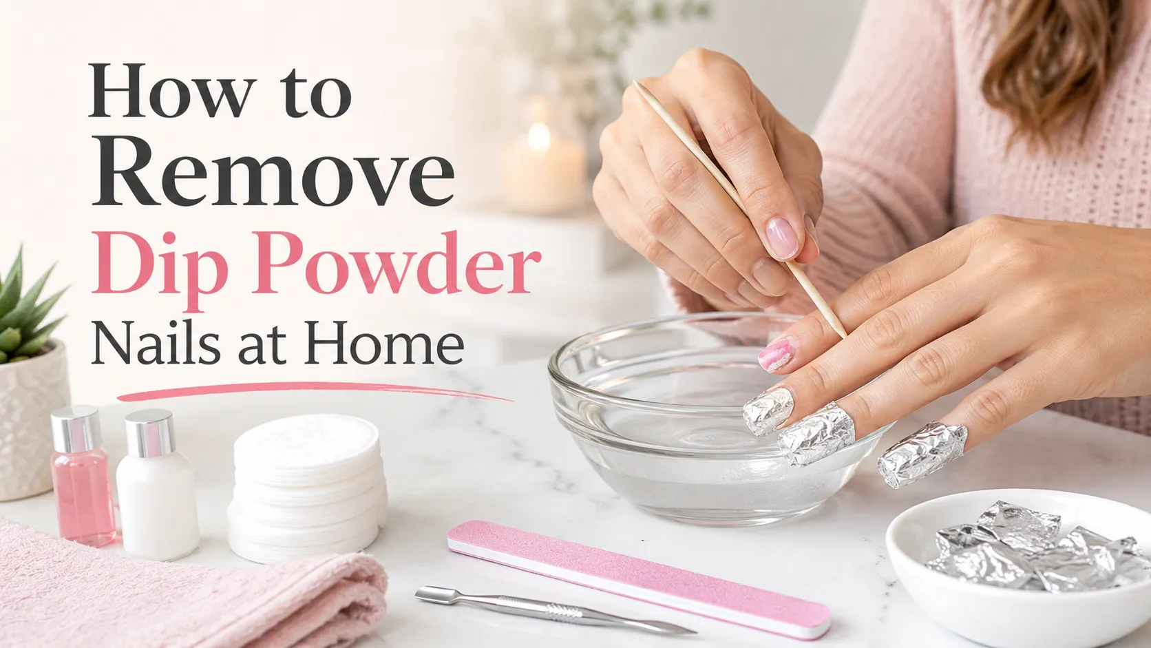 How to Remove Gel Nails at Home Without Damaging Your Natural Nails