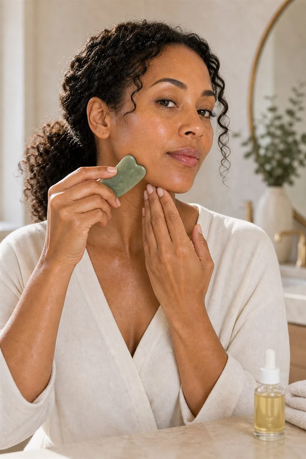 The Full Gua Sha Routine, Step by Step — pin it on Pinterest