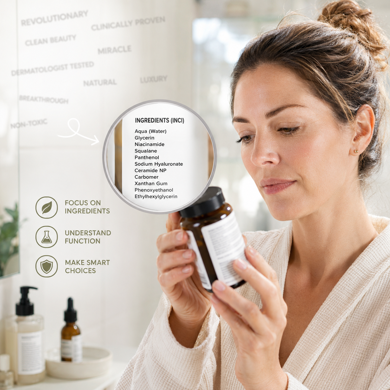 How to Read a Skincare Label Without the Marketing Noise