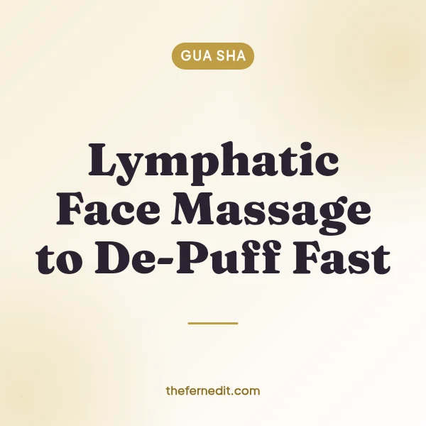 Lymphatic Drainage Face Massage