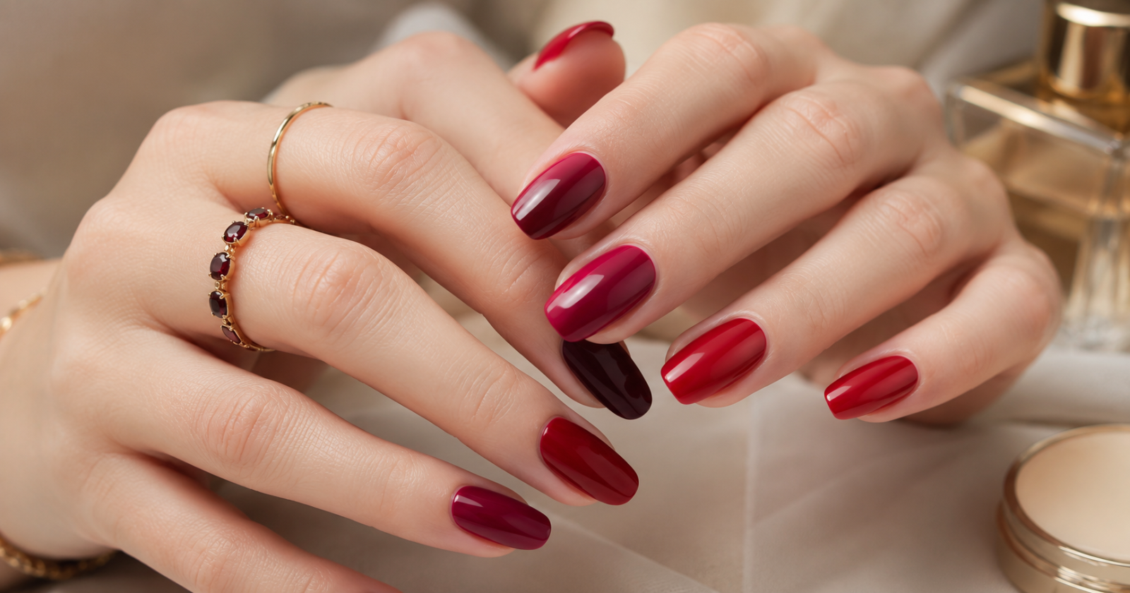 Red Nails: 25 Classy Ideas for Every Shade