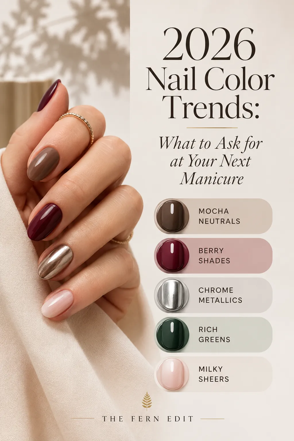 2026 nail color trends what to ask for at your next manicure