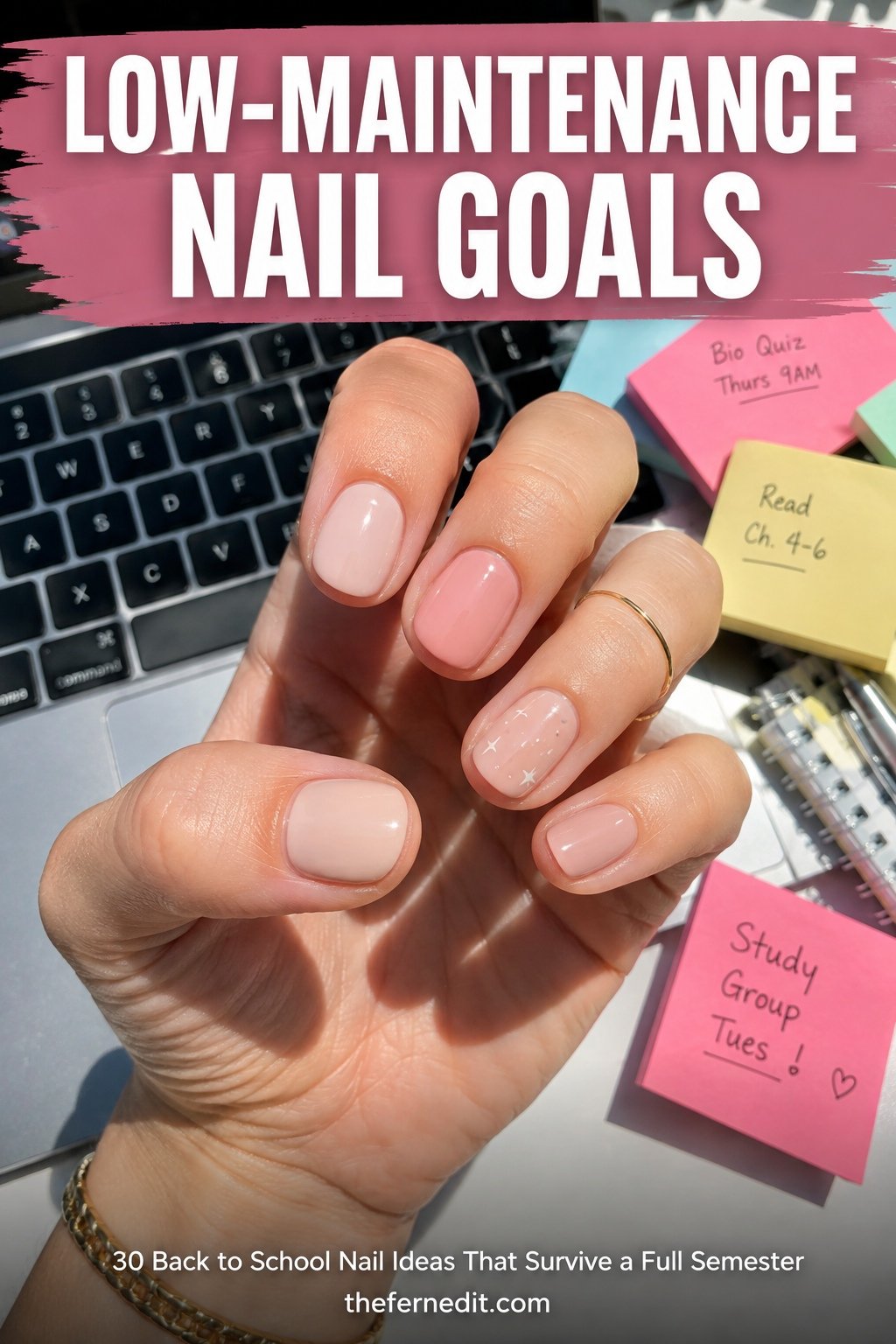Effortless Back to School Nails for Busy Class