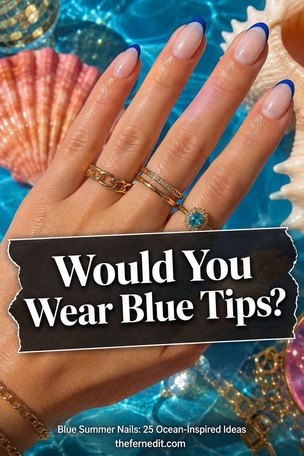 Blue Summer Nails: 25 Ocean-Inspired Ideas