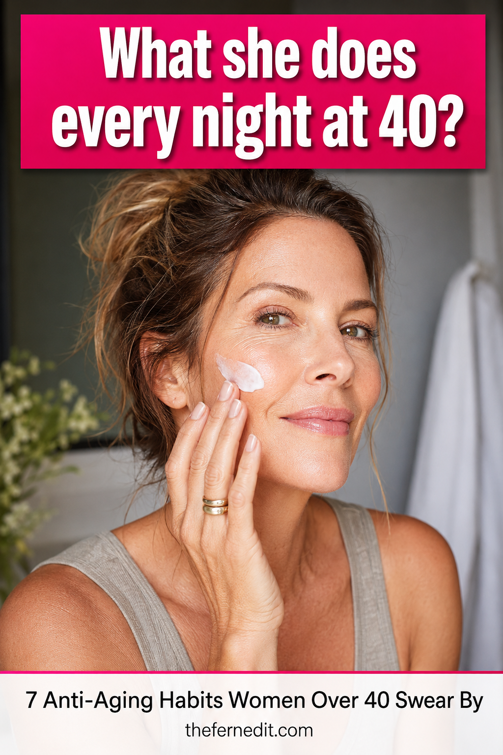 7 Anti-Aging Habits Women Over 40 Swear By
