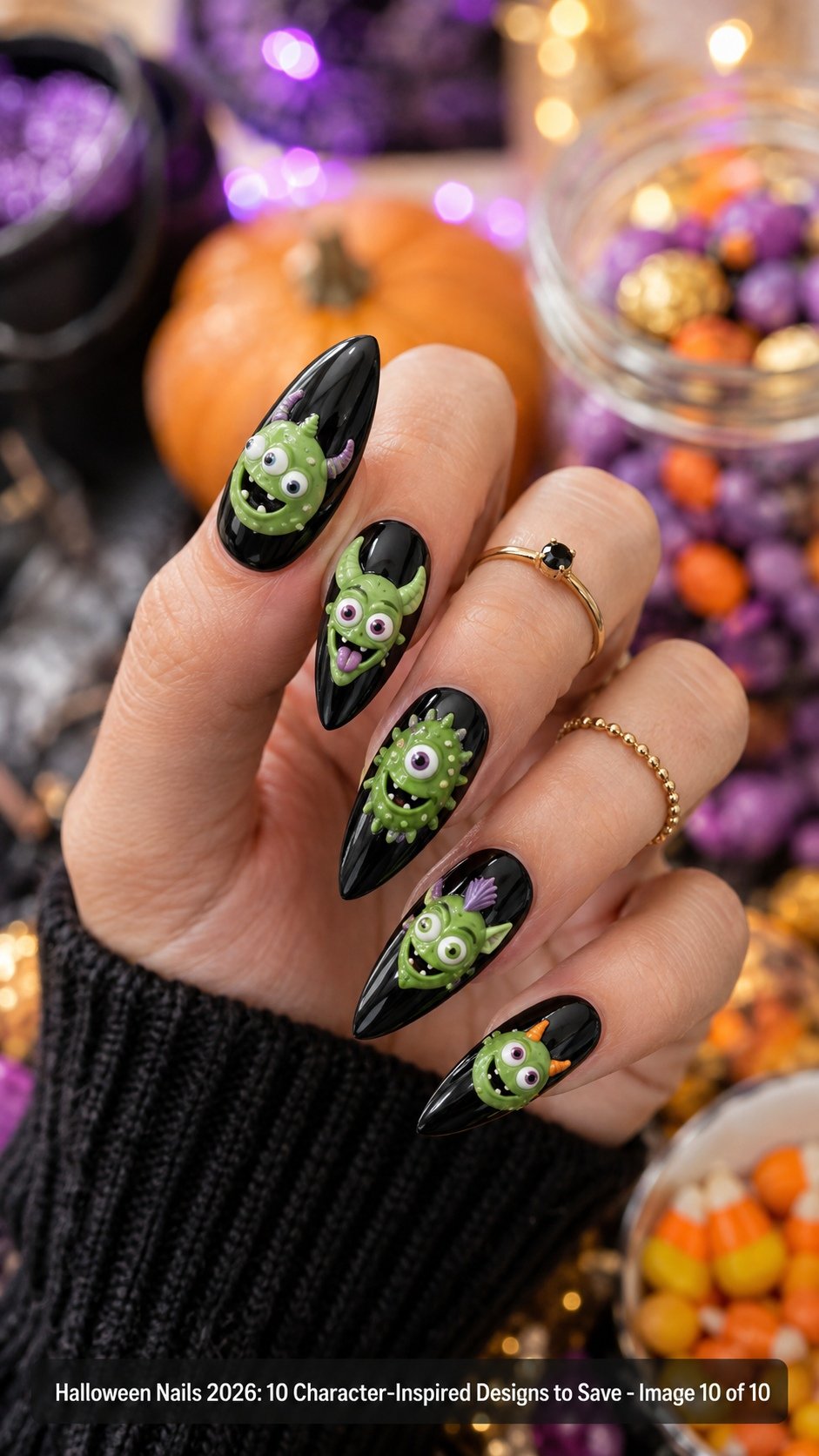 Disney Halloween Nails 2026
