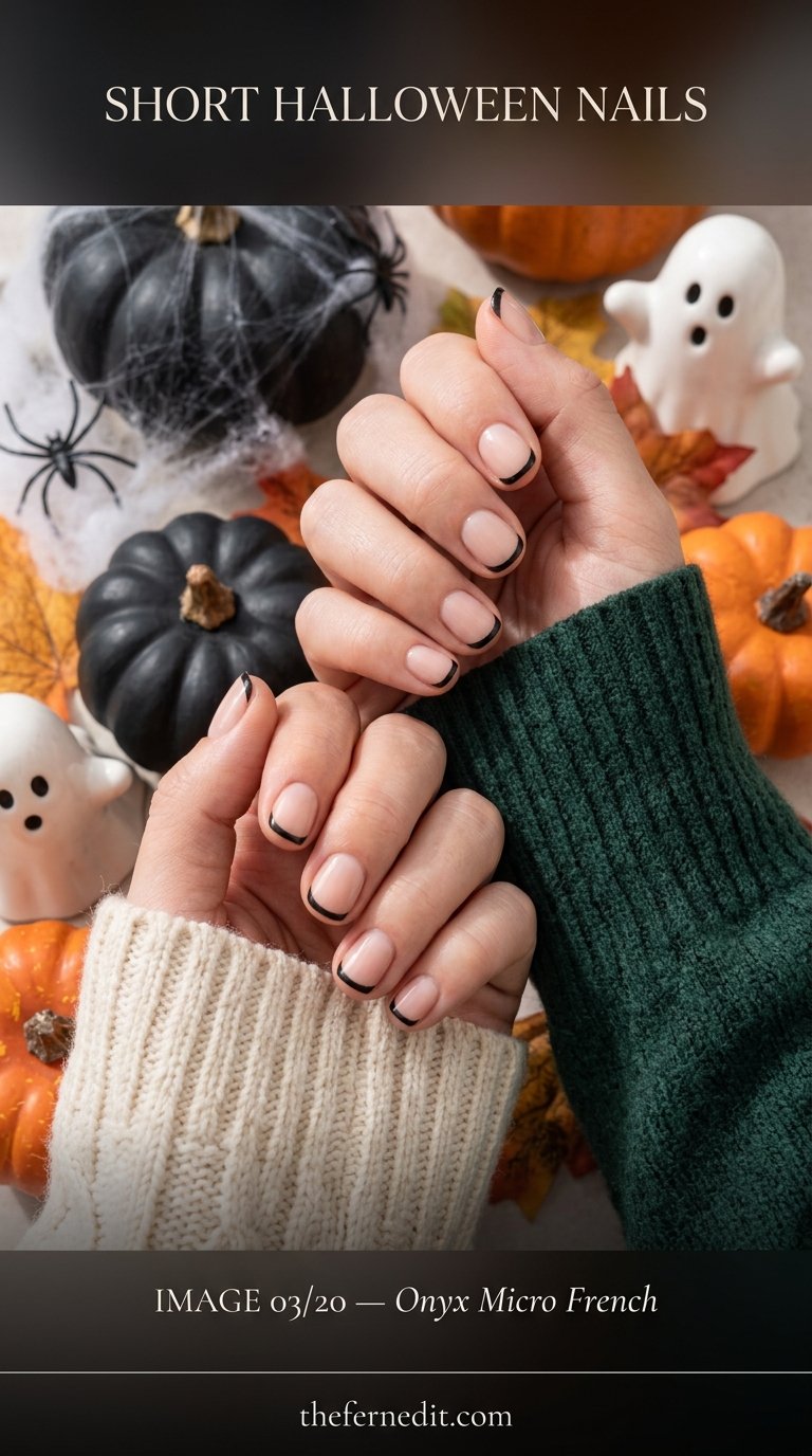 Halloween nail photography