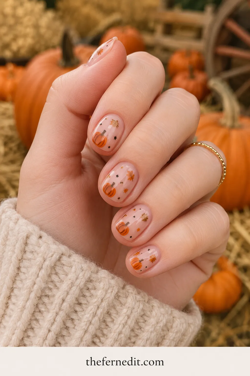 Pumpkin Patch Minis — Simple Halloween Nails: 10 Easy Designs to DIY at Home
