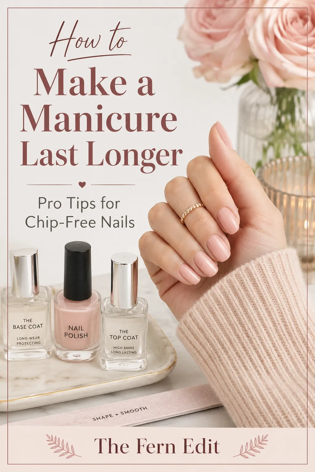How to make a manicure last longer pro tips for chip free nails