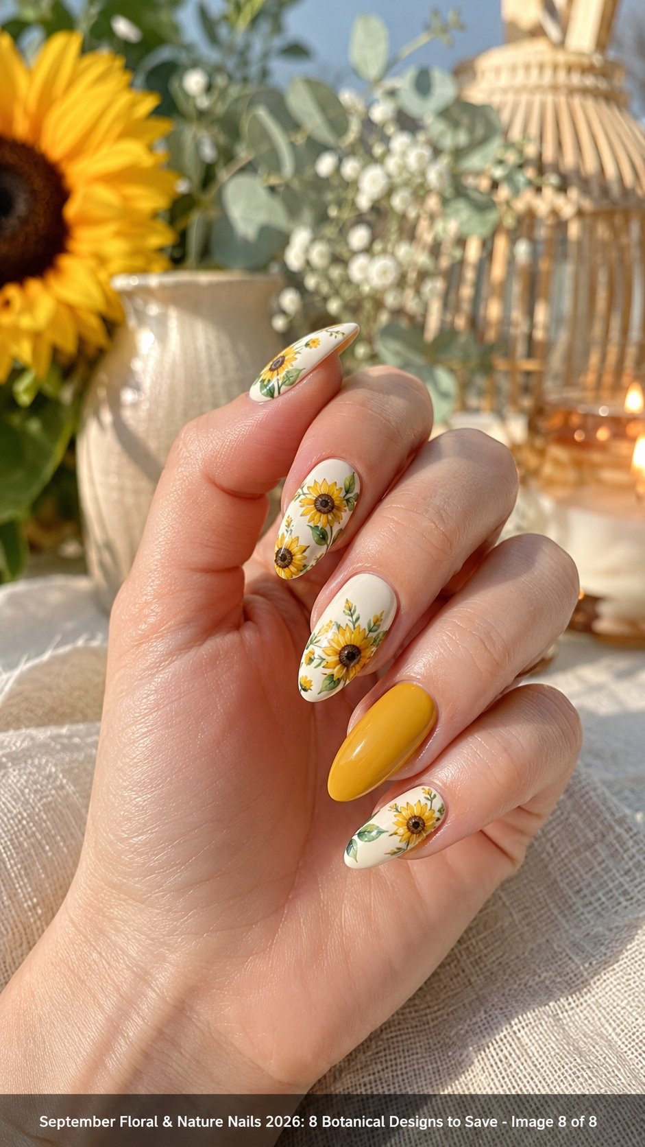 September Floral & Nature Nails 2026