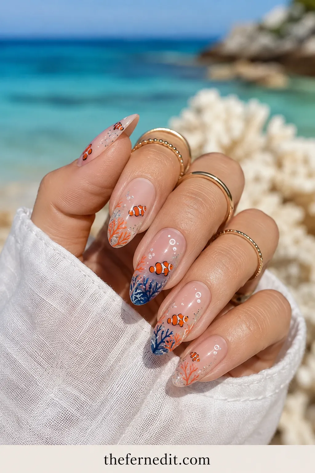 Cherry &amp; Coral Summer Nails: 10 Sweet Designs to Save