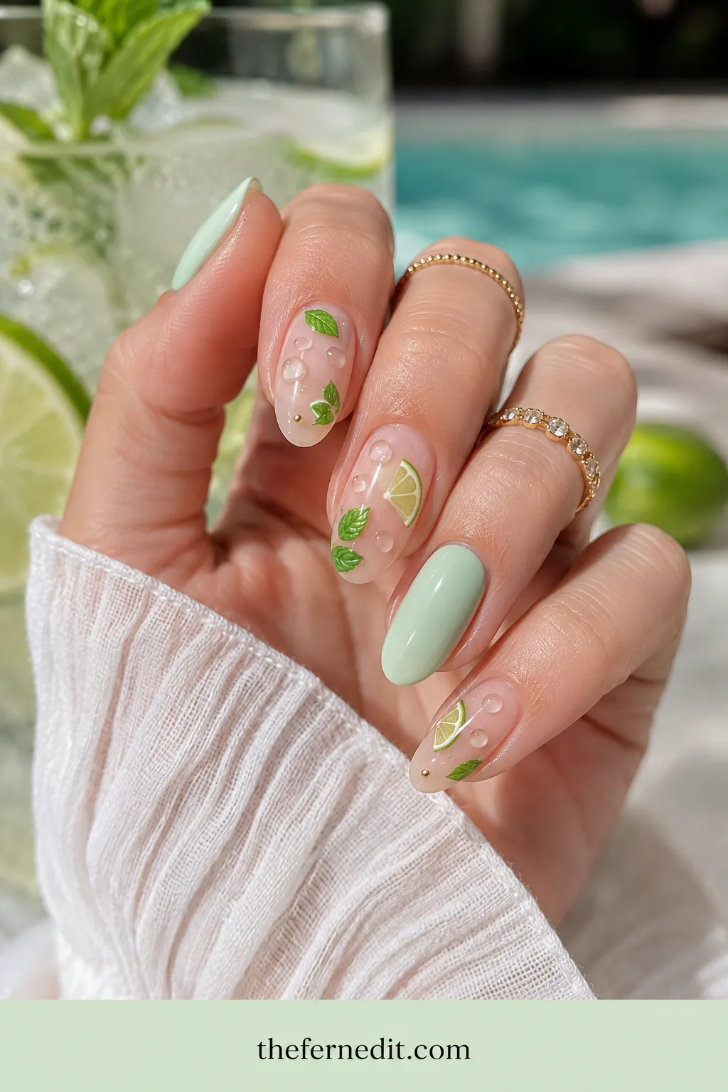 Fruit Nails: 10 Juicy Lemon, Cherry &amp; Watermelon Designs