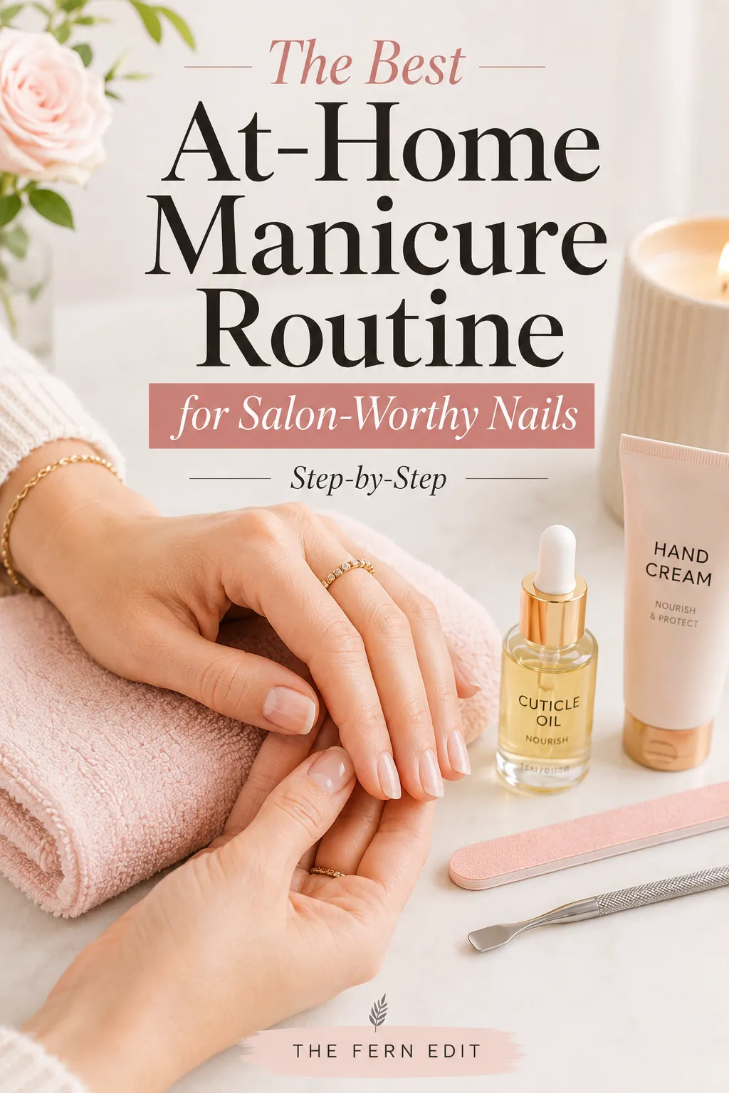 The best at home manicure routine for salon worthy nails