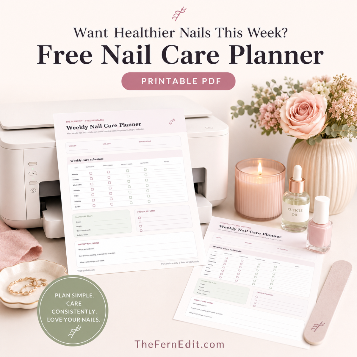 Nail Care Planner